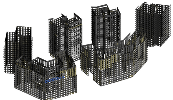 Construction BIM model