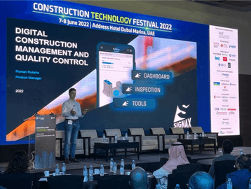 Signax on Construction Technology Festival